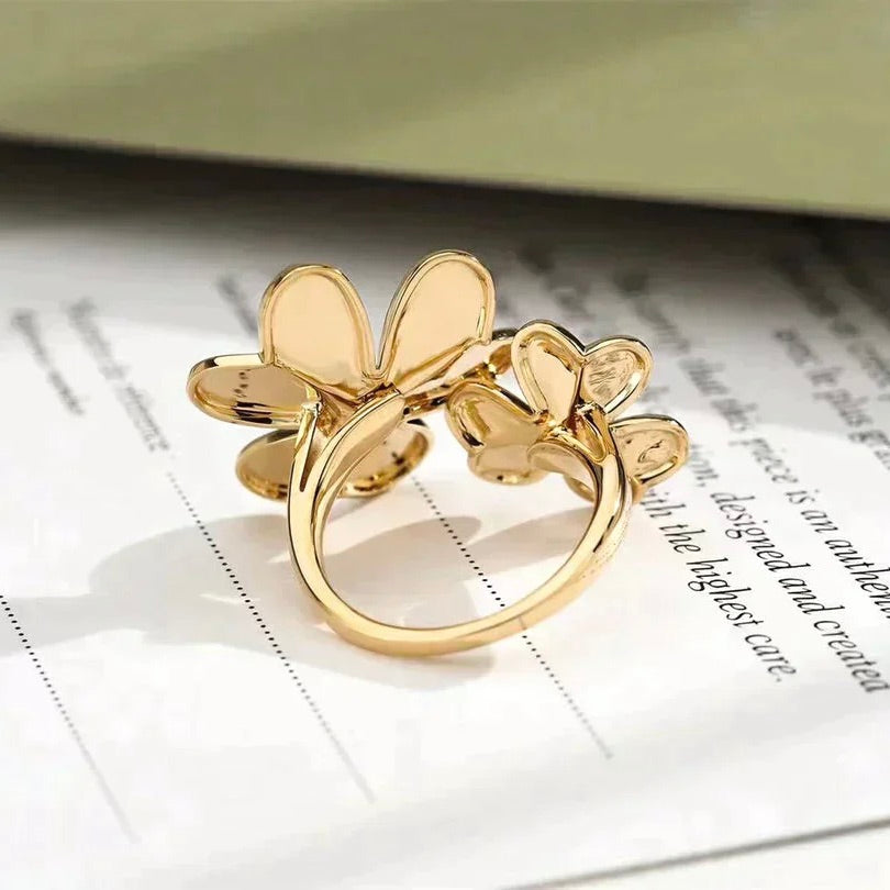 [ELAN LUXE]CLOVER COMOS GOLD DIAMOND RING
