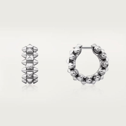 [ELAN LUXE]CLASH MINI HOOP EARRINGS