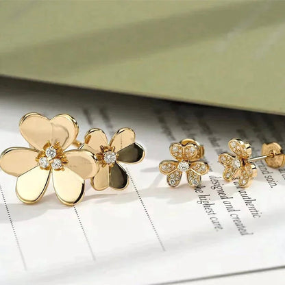 [ELAN LUXE]CLOVER COMOS GOLD DIAMOND RING