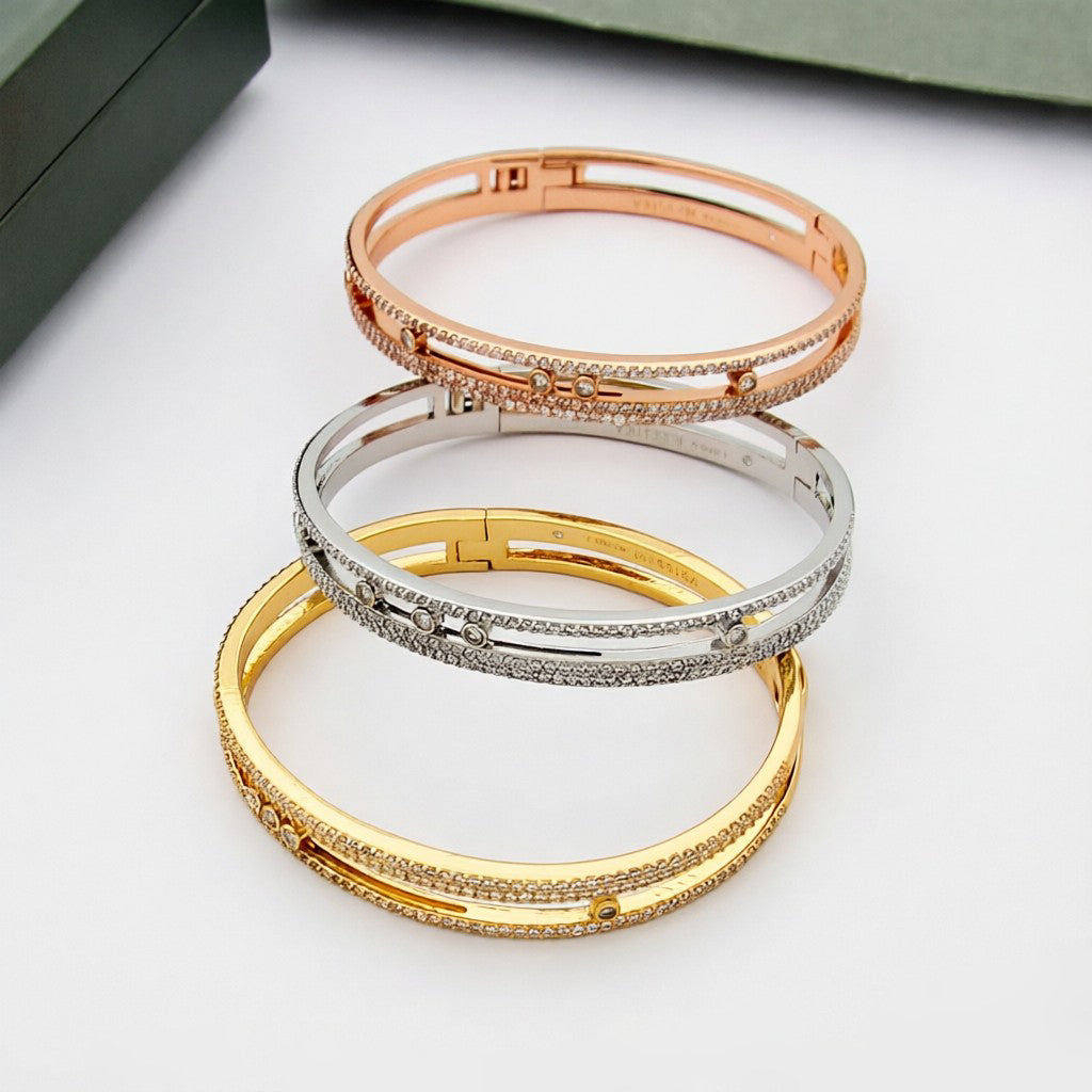 [ELAN LUXE]Move Romane pav bangle