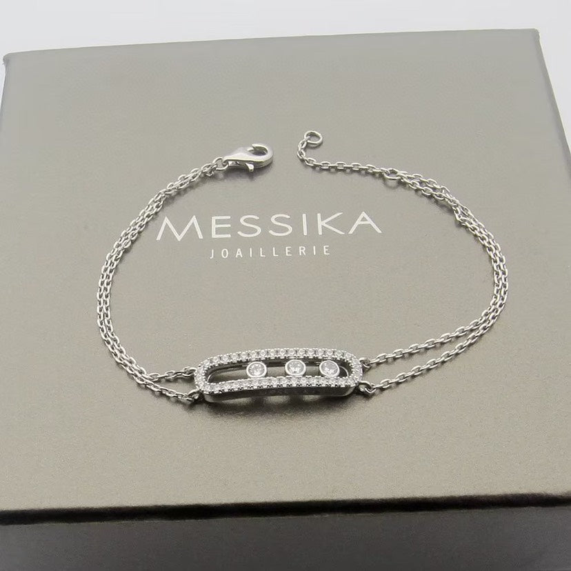 [ELAN LUXE] Move Classique pav bracelet