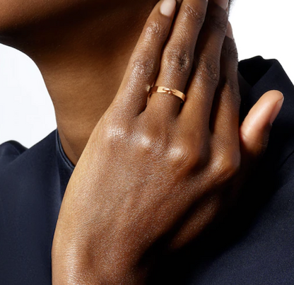 [ELAN LUXE]ALLIANCE LIENS VIDENCE 3MM RING