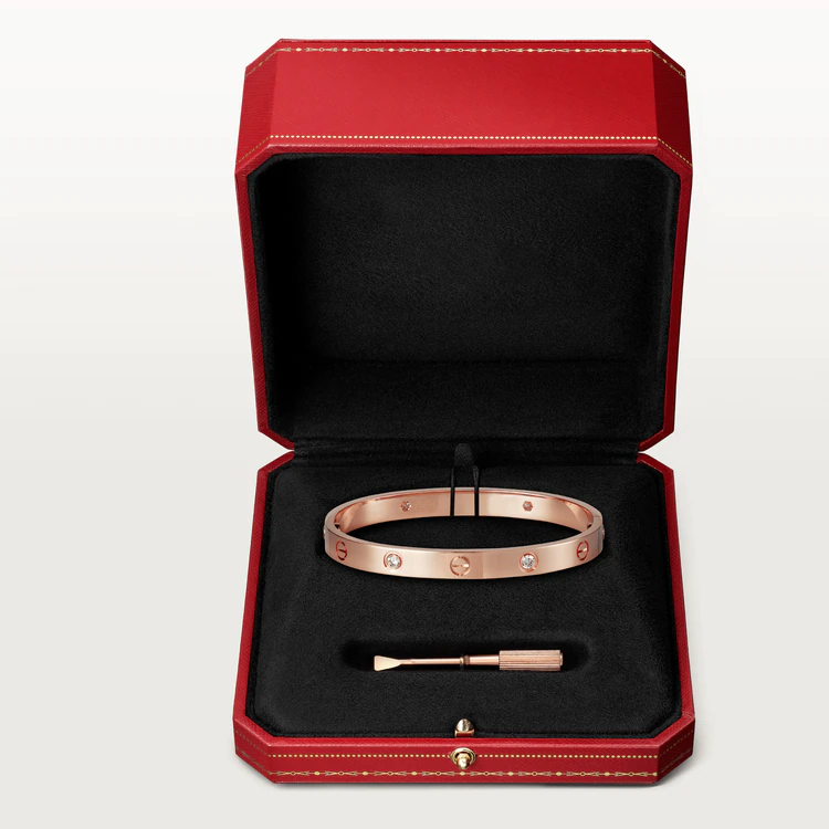 [ELAN LUXE]LOVE BRACELET 6.1MM 4 DIAMONDS