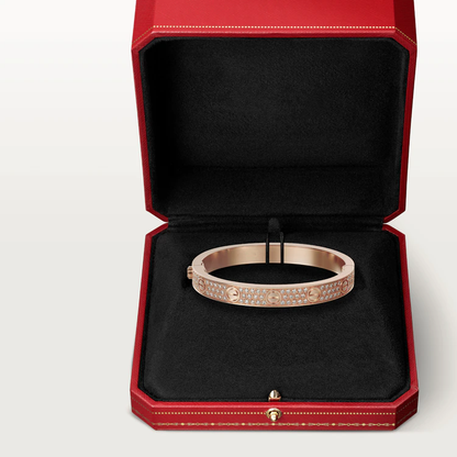 [ELAN LUXE]LOVE BRACELET 6.1MM DIAMOND-PAVED
