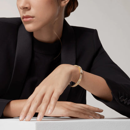 [ELAN LUXE]LOVE BRACELET 6.1MM DIAMOND-PAVED