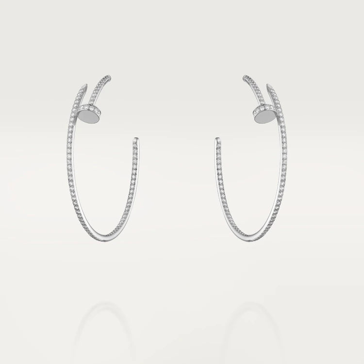 [ELAN LUXE]JUSTE EARRINGS FULL DIAMONDS 1.8MM