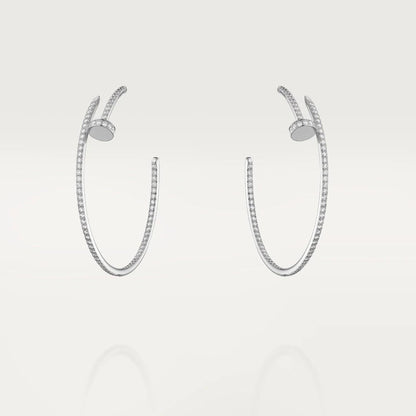 [ELAN LUXE]JUSTE EARRINGS FULL DIAMONDS 1.8MM