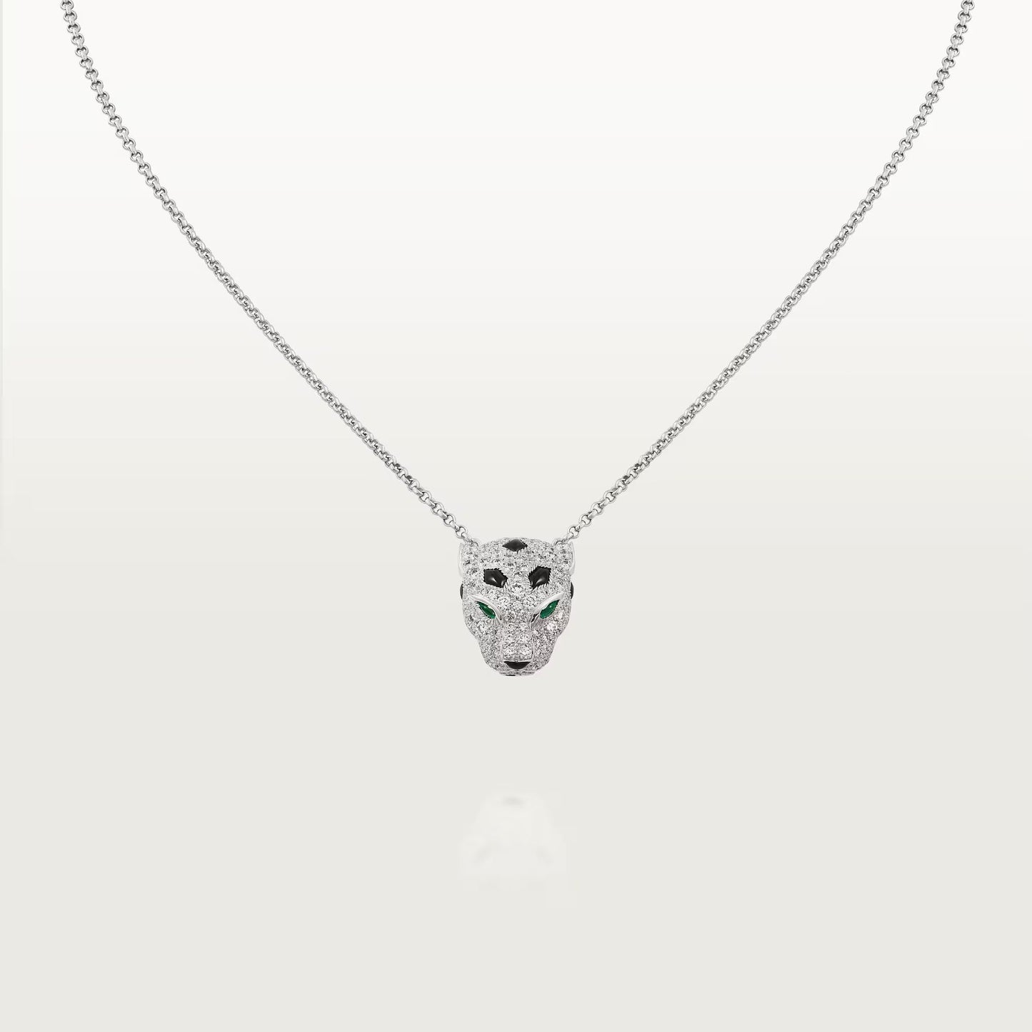 [ELAN LUXE]PANTHERE FULL DIAMOND NECKLACE