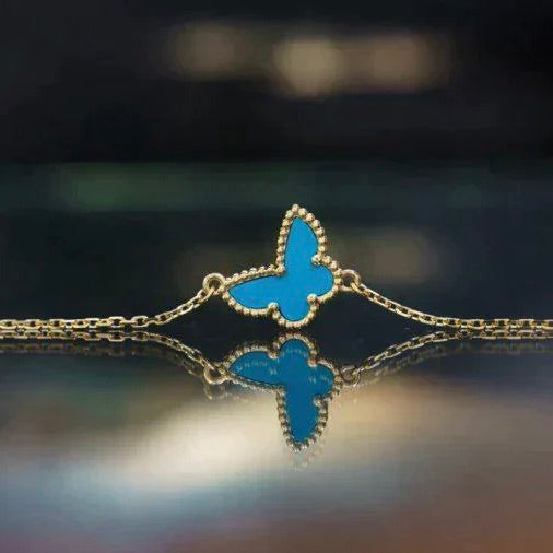 [ELAN LUXE]BUTTERFLY TURQUOISE BUTTERFLY BRACELET