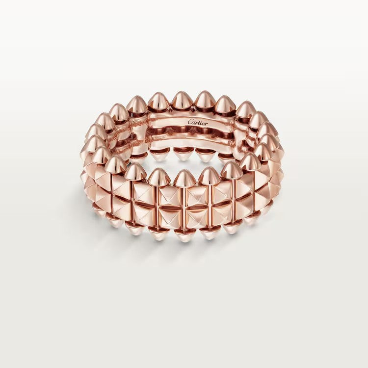 [ELAN LUXE]CLASH 9.2MM DOUBLE ROW RING