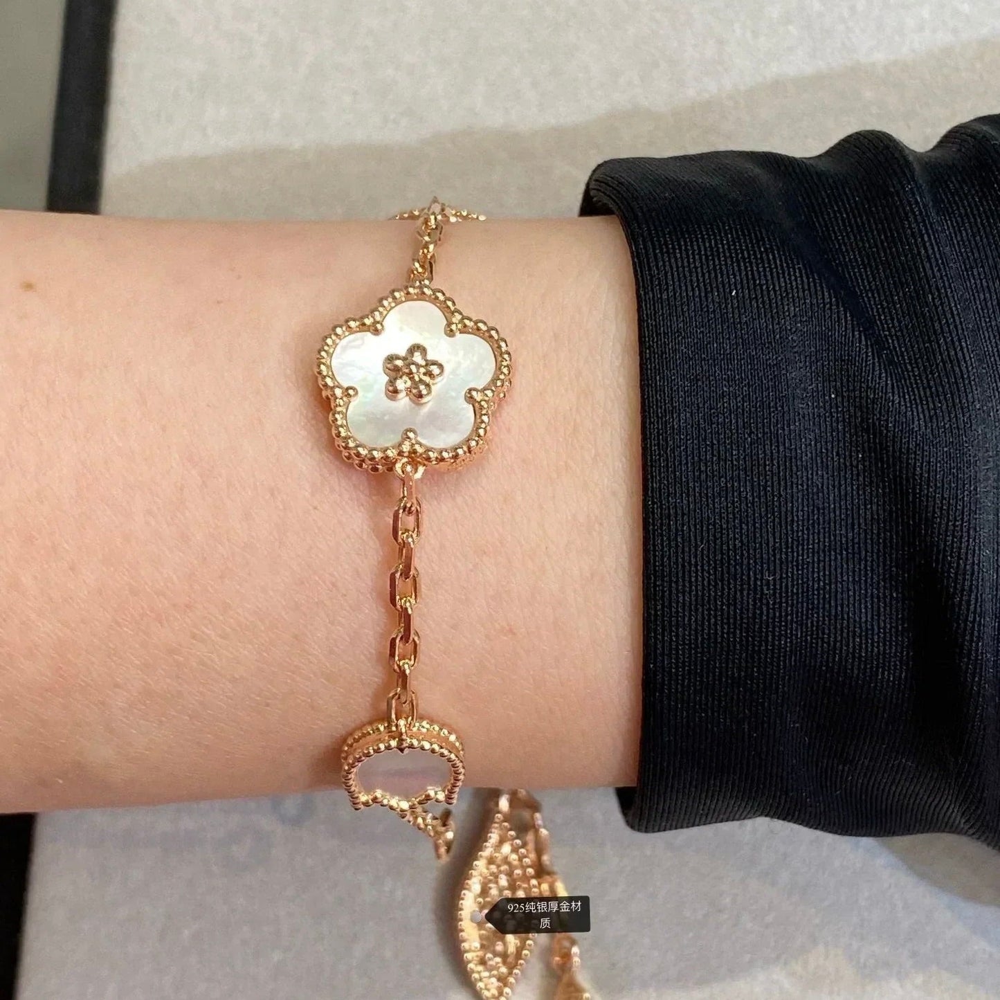 [ELAN LUXE]LUCKY SPRING 5 MOTIF BRACELET