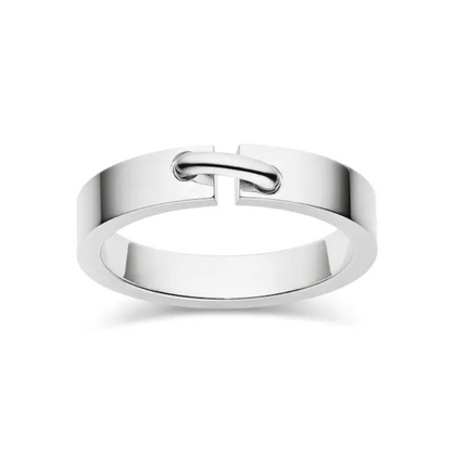 [ELAN LUXE]ALLIANCE LIENS VIDENCE 4MM RING