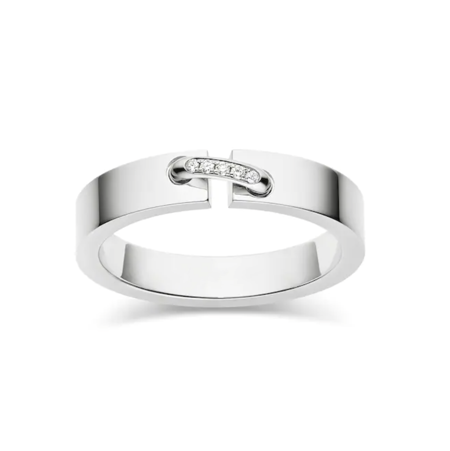 [ELAN LUXE]ALLIANCE LIENS VIDENCE DIAMOND 4MM RING