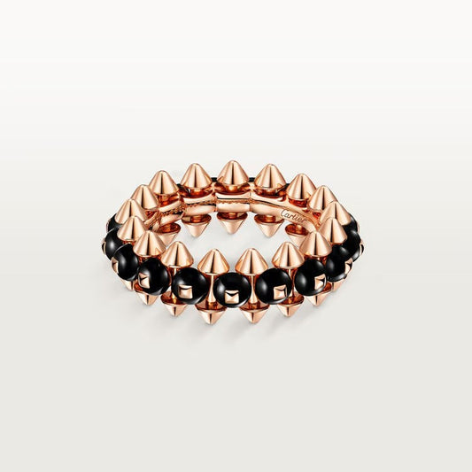 [ELAN LUXE]CLASH 7.9MM AGATE CHALCEDONY RING