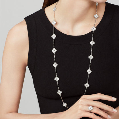 [ELAN LUXE]CLOVER 20 MOTIFS  LASER SILVER