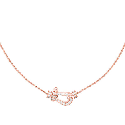 [ELAN LUXE]FORCE 10 PINK GOLD DIAMOND NECKLACE