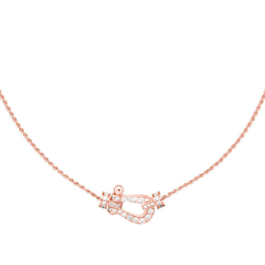 [ELAN LUXE]FORCE 10 PINK GOLD DIAMOND NECKLACE