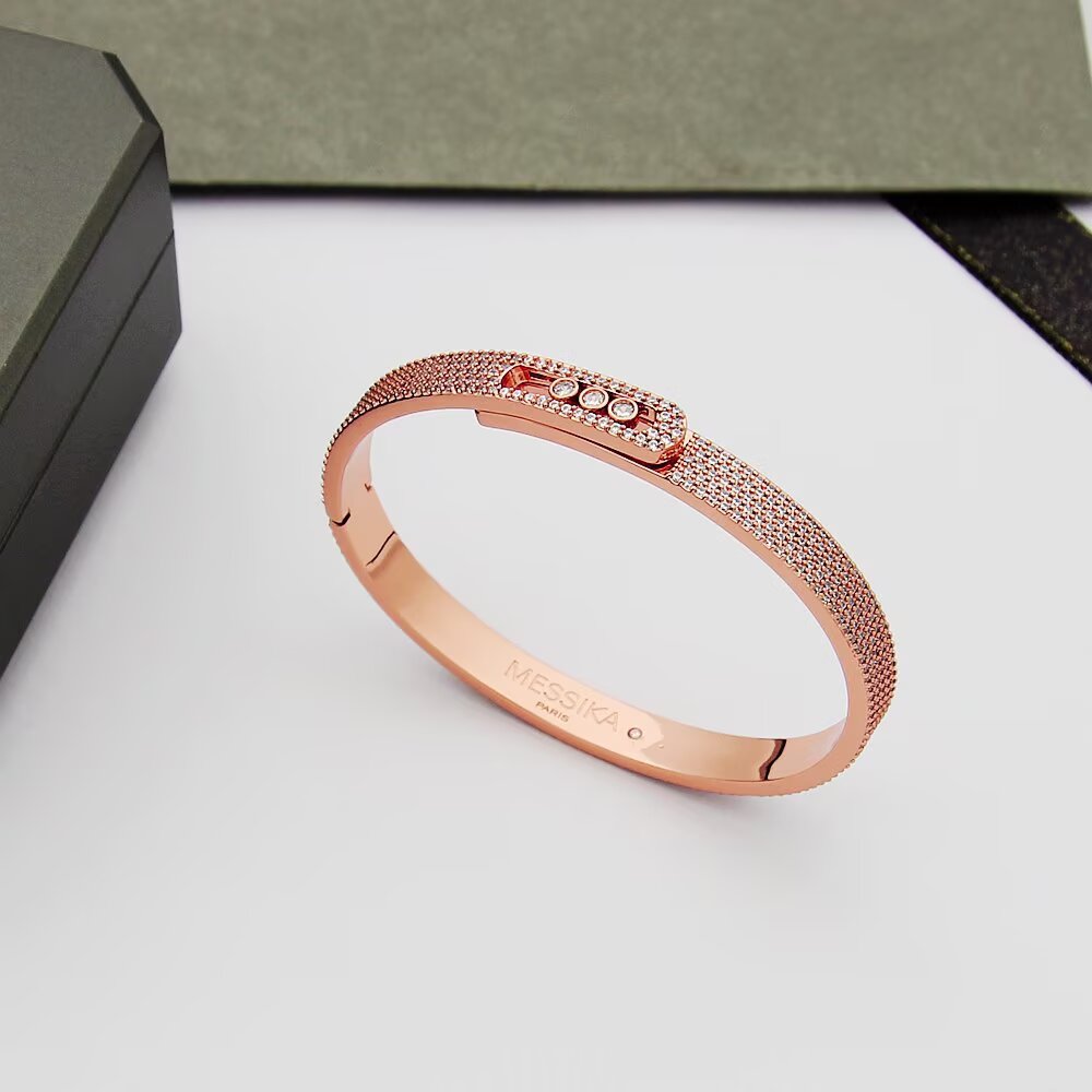 [ELAN LUXE]Move Noa Full Pav Diamond Bangle Bracelet