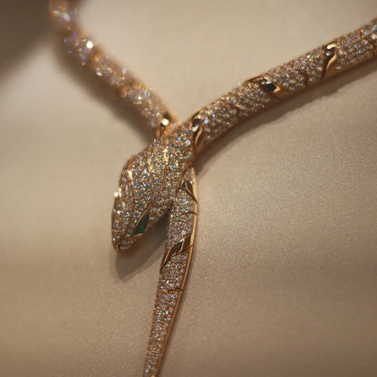 [ELAN LUXE]HAUTE COUTURE GOLD SERPENTI NECKLACE