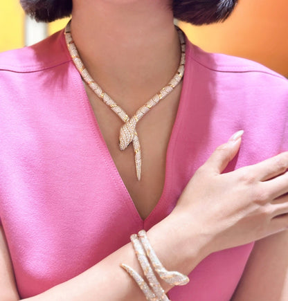 [ELAN LUXE]HAUTE COUTURE GOLD SERPENTI NECKLACE