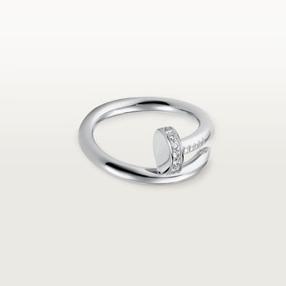 [ELAN LUXE]JUSTE RING 2.6MM HALF DIAMOND