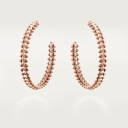 [ELAN LUXE]CLASH HOOP LARGE EARRINGS