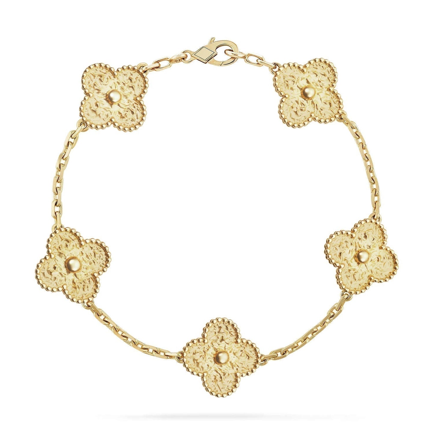 [ELAN LUXE]CLOVER 5 MOTIFS BRONZING BRACELET