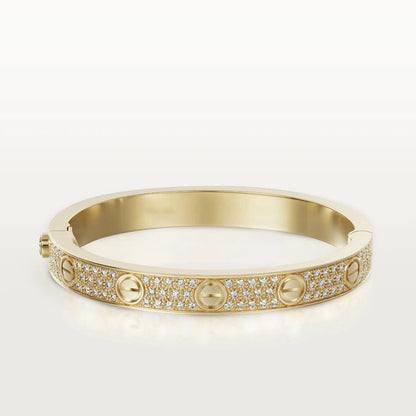 [ELAN LUXE]LOVE BRACELET 6.1MM DIAMOND-PAVED