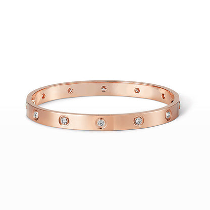 [ELAN LUXE]LOVE BRACELET 6.1MM 10 DIAMONDS