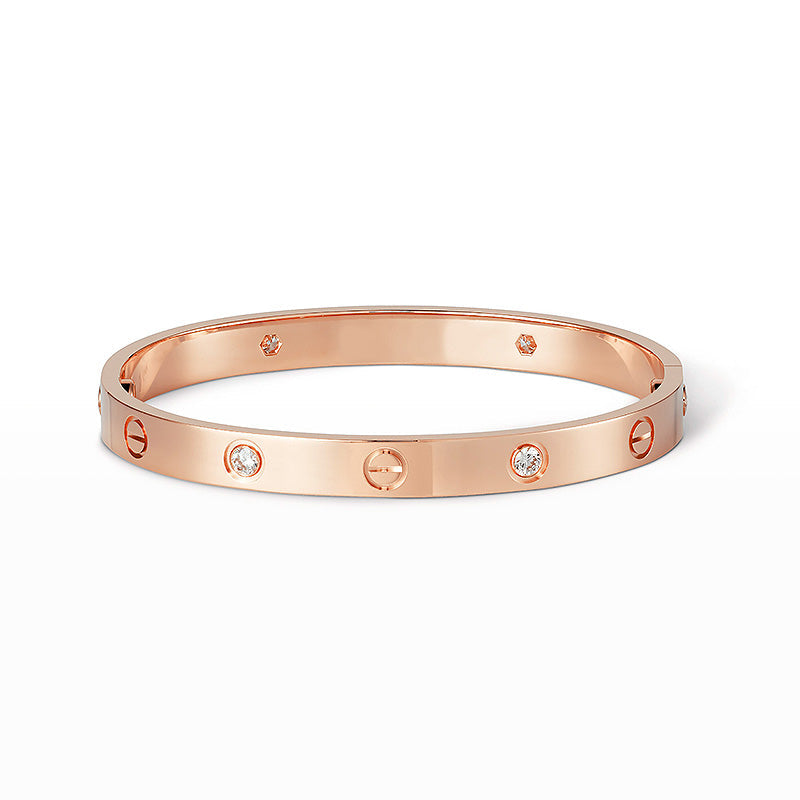 [ELAN LUXE]LOVE BRACELET 6.1MM 4 DIAMONDS