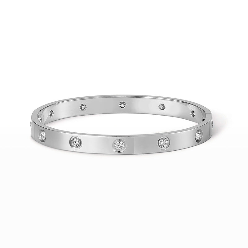 [ELAN LUXE]LOVE BRACELET 6.1MM 10 DIAMONDS