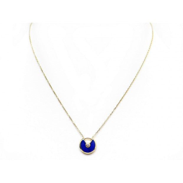 [ELAN LUXE]AMULETTE ROSE GOLD AGATE NECKLACE