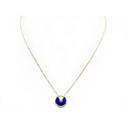 [ELAN LUXE]AMULETTE ROSE GOLD AGATE NECKLACE