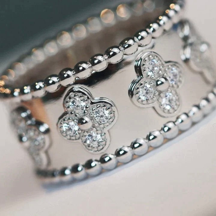 [ELAN LUXE]CLOVER KALEIDOSCOPE RING 10MM