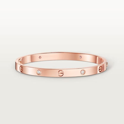 [ELAN LUXE]LOVE BRACELET 4.8MM 4 DIAMONDS