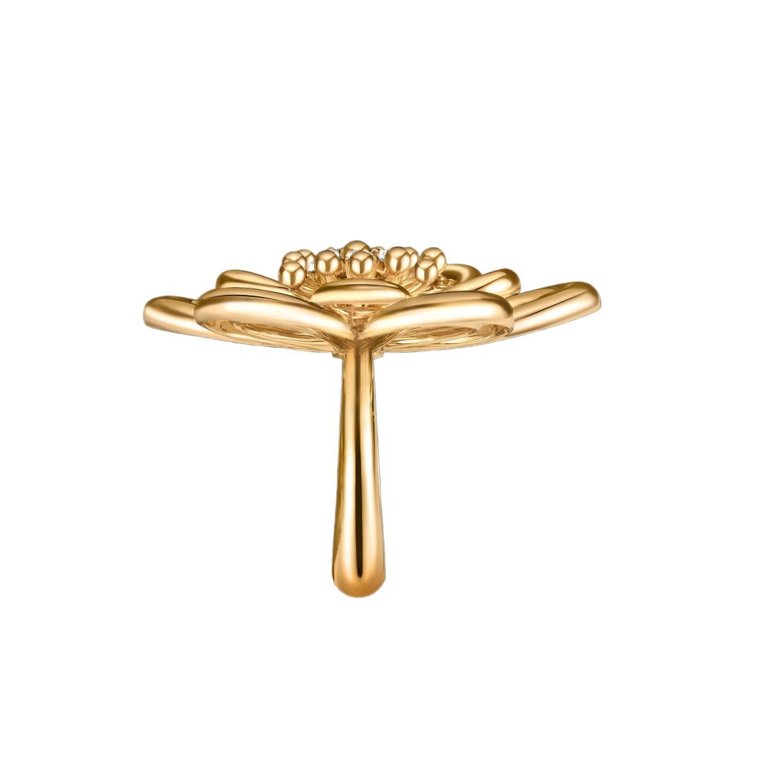 [ELAN LUXE] FLOWERLACE RING 5 DIAMONDS