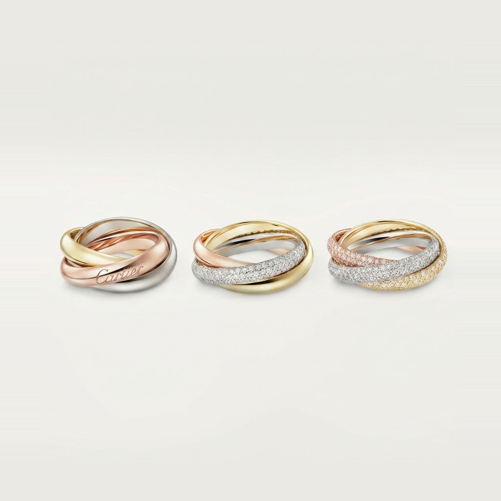[ELAN LUXE] TRINITY 3.2MM RING COLLECTION