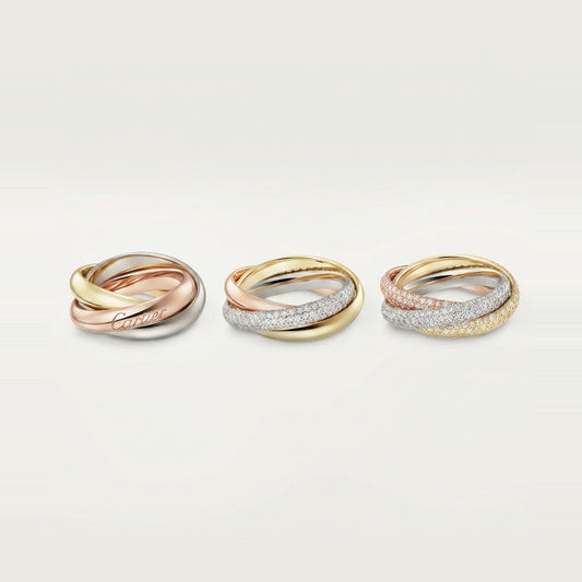 [ELAN LUXE] TRINITY 3.2MM RING COLLECTION