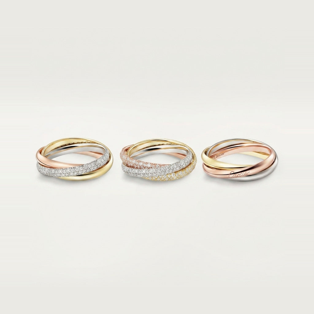 [ELAN LUXE]TRINITY 2.5MM RING COLLECTION