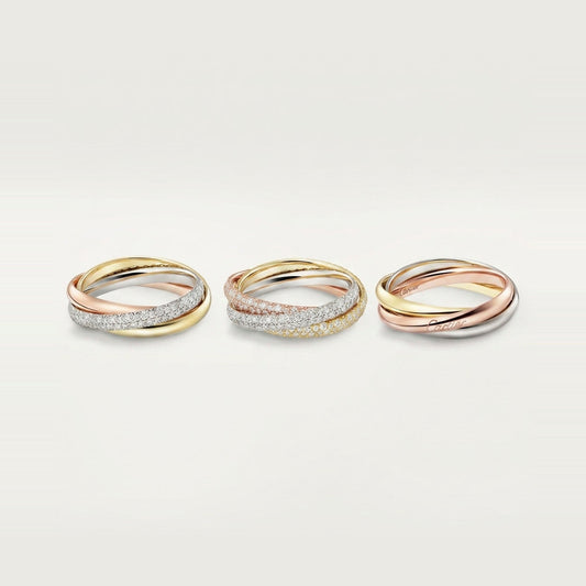 [ELAN LUXE]TRINITY 2.5MM RING COLLECTION