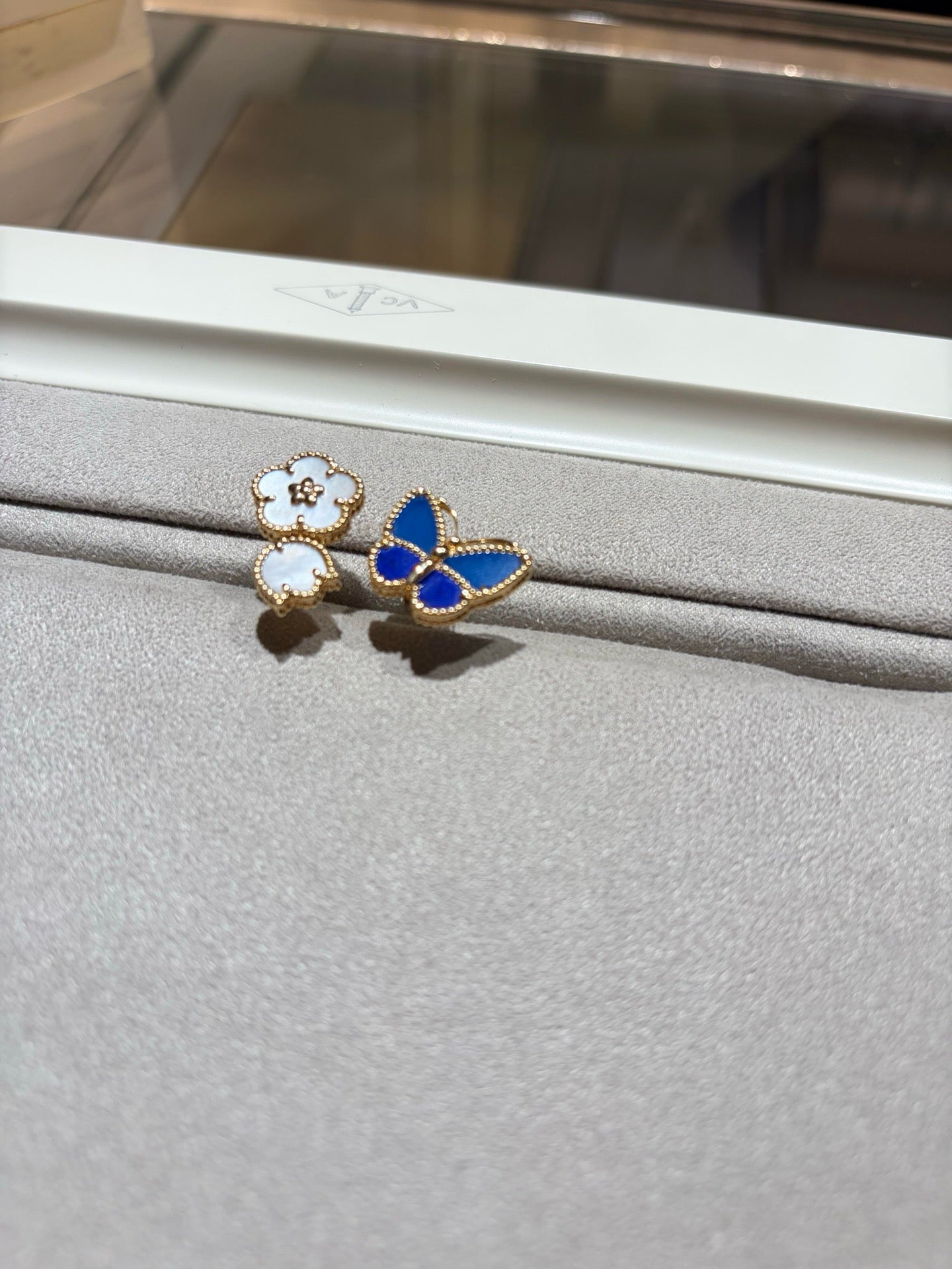[ELAN LUXE]LUCKY SPRING BUTTERFLY OPEN-FACE RINGS