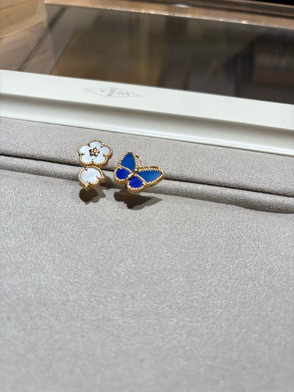 [ELAN LUXE]LUCKY SPRING BUTTERFLY OPEN-FACE RINGS