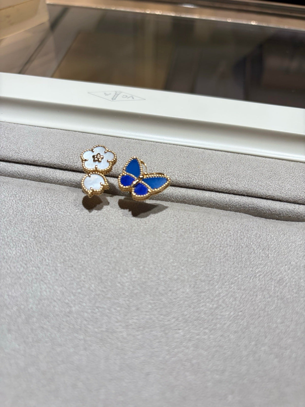 [ELAN LUXE]LUCKY SPRING BUTTERFLY OPEN-FACE RINGS