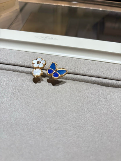 [ELAN LUXE]LUCKY SPRING BUTTERFLY OPEN-FACE RINGS