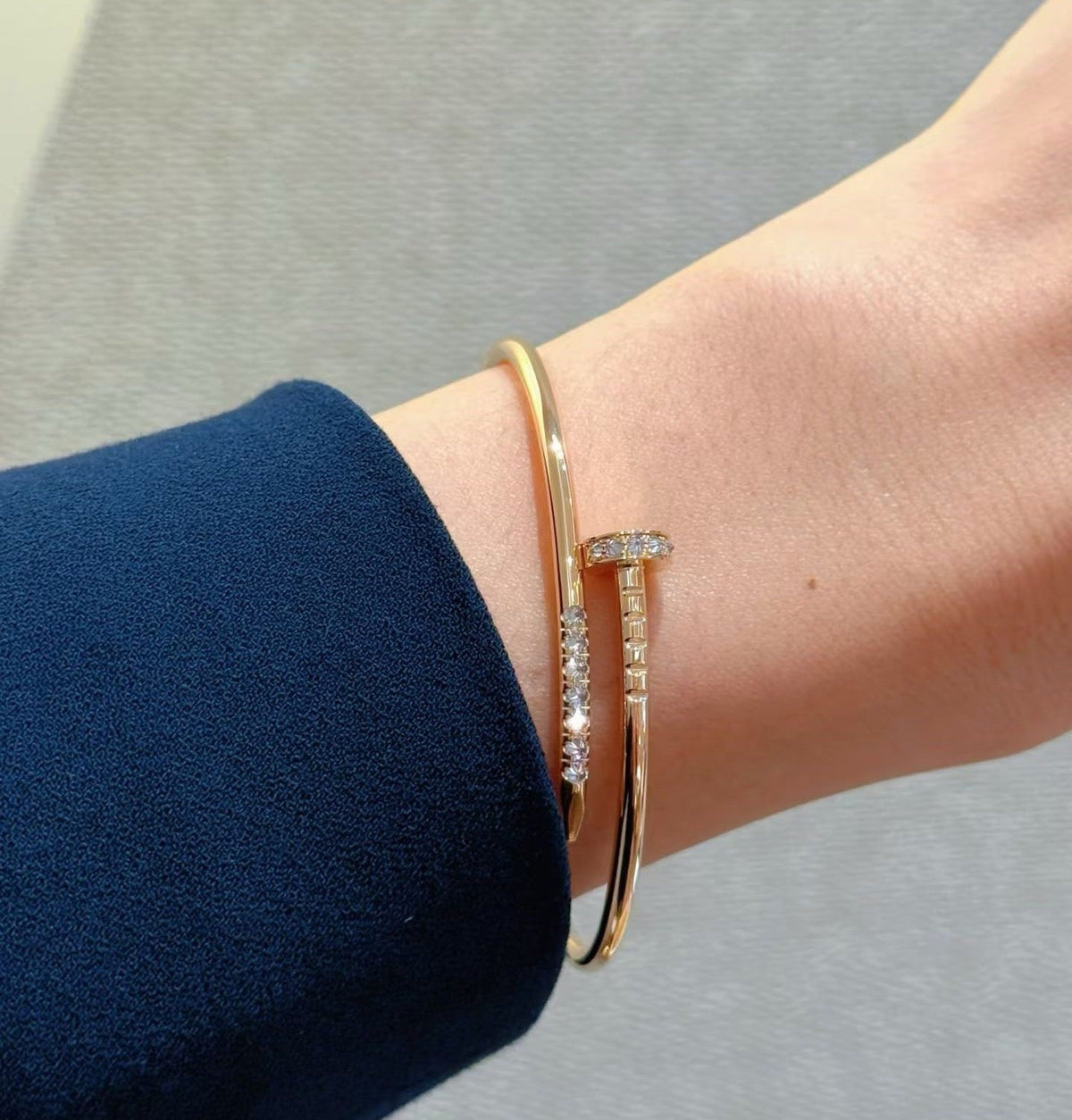 [ELAN LUXE]JUSTE BRACELET 2.5MM DIAMONDS NEW