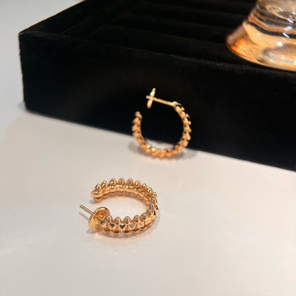 [ELAN LUXE]CLASH SMALL HOOP EARRINGS
