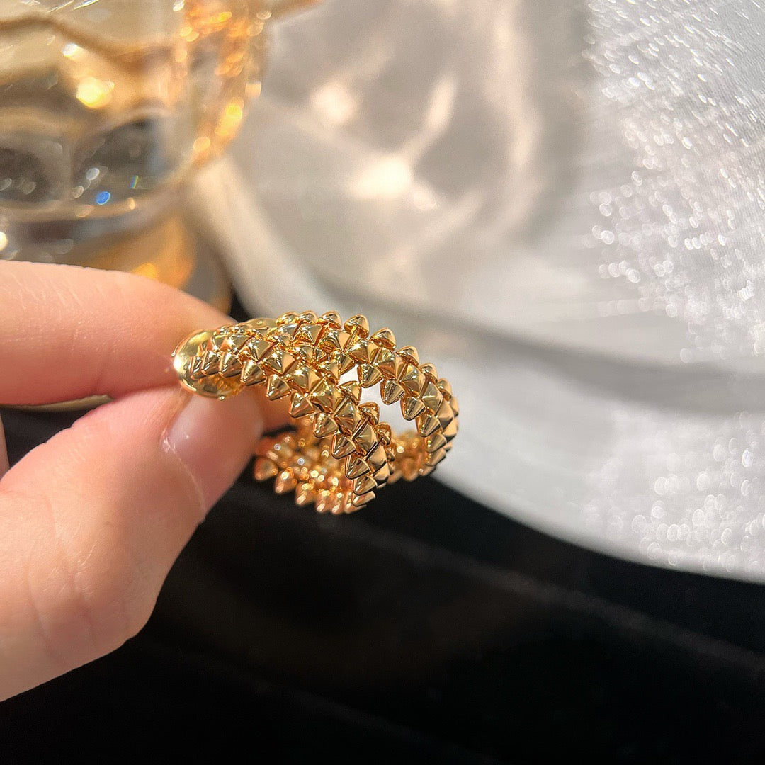 [ELAN LUXE]CLASH SMALL HOOP EARRINGS