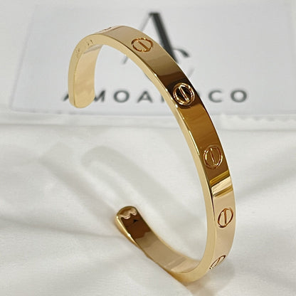 [ELAN LUXE]LOVE BRACELET 6.1MM OPEN CUFF