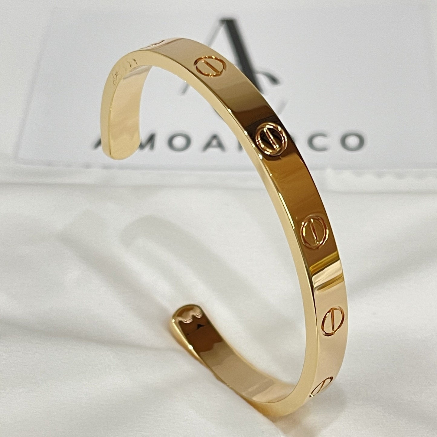 [ELAN LUXE]LOVE BRACELET 6.1MM OPEN CUFF