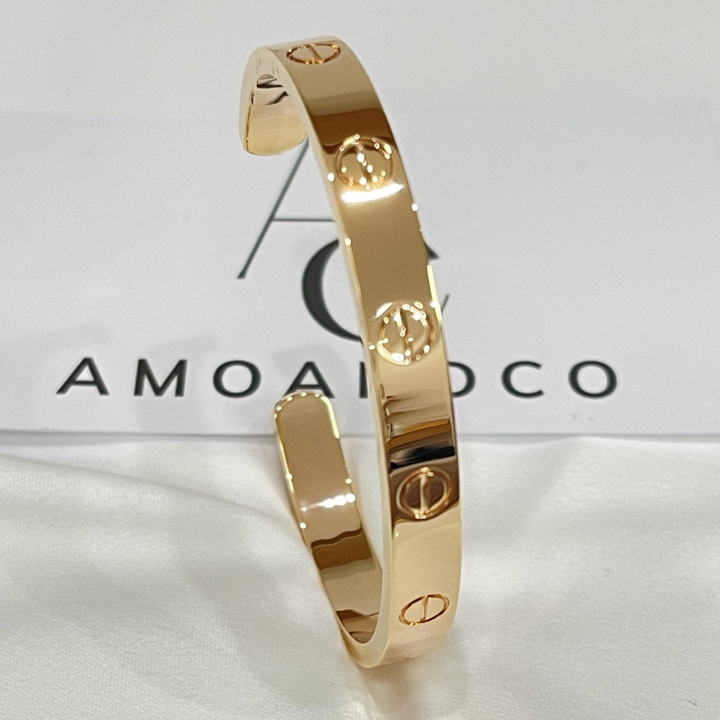 [ELAN LUXE]LOVE BRACELET 6.1MM OPEN CUFF